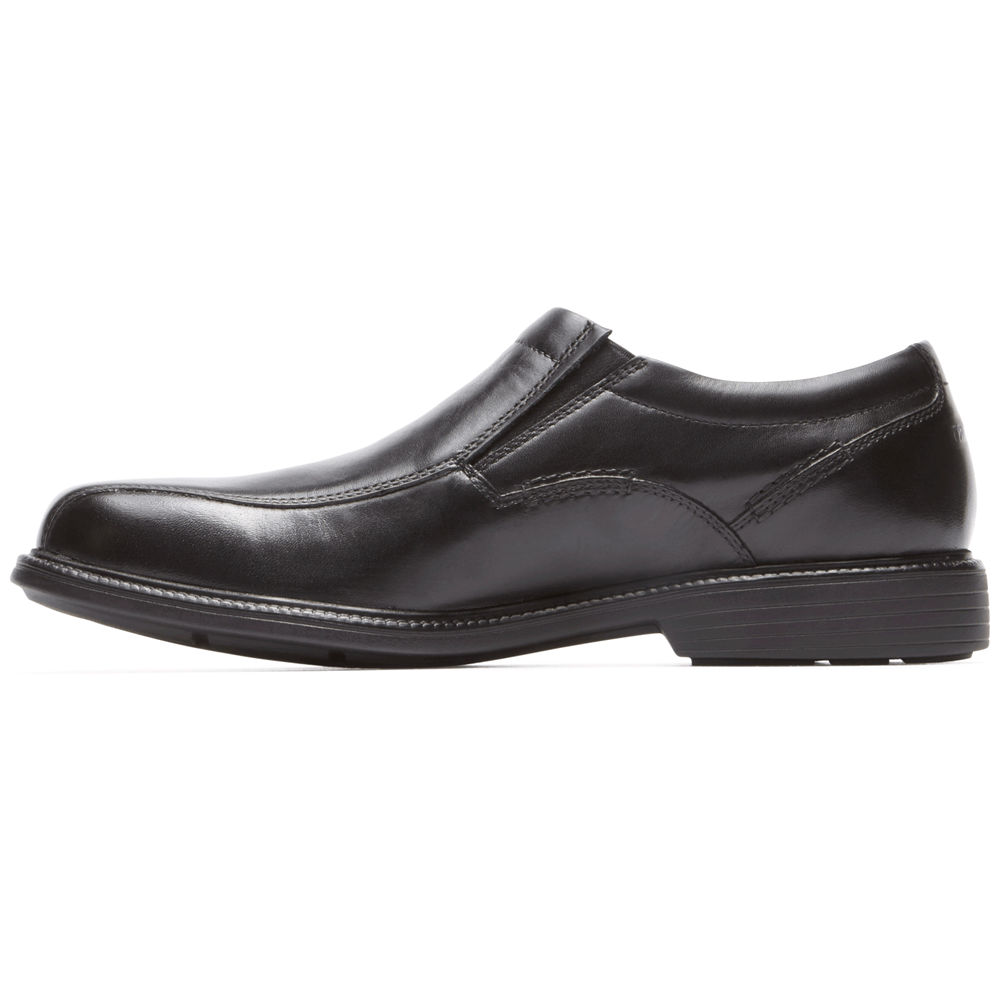 Rockport Slip-Ons Herre Svart - Charles Road - YWDB48752